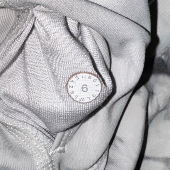 Lululemon Wunder Under Hi-Rise Tight Sz 6 Dual Shibori Antique White Baltic Gray - Picture 4 of 4